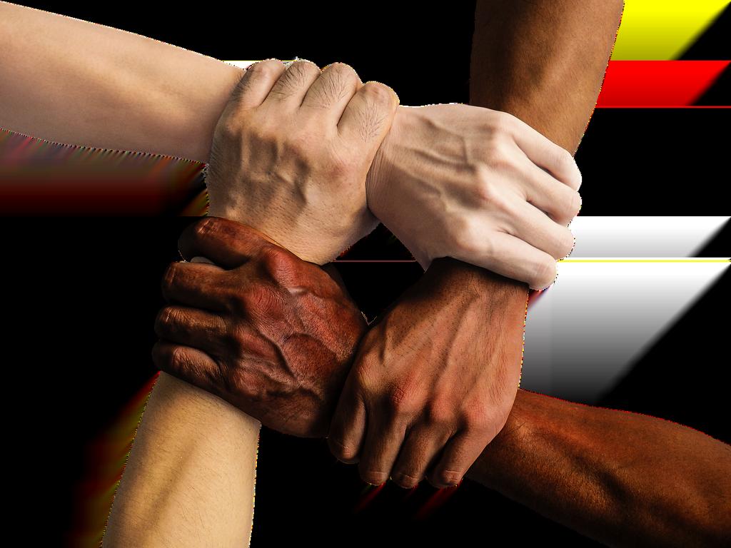 Team collaborating on cybersecurity services